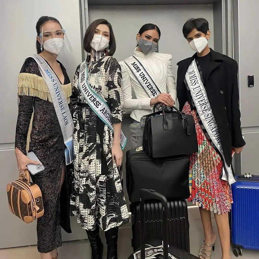 Hoa hậu Pháp nhiễm Covid-19 khi đang dự thi Miss Universe 2021 - ảnh 4