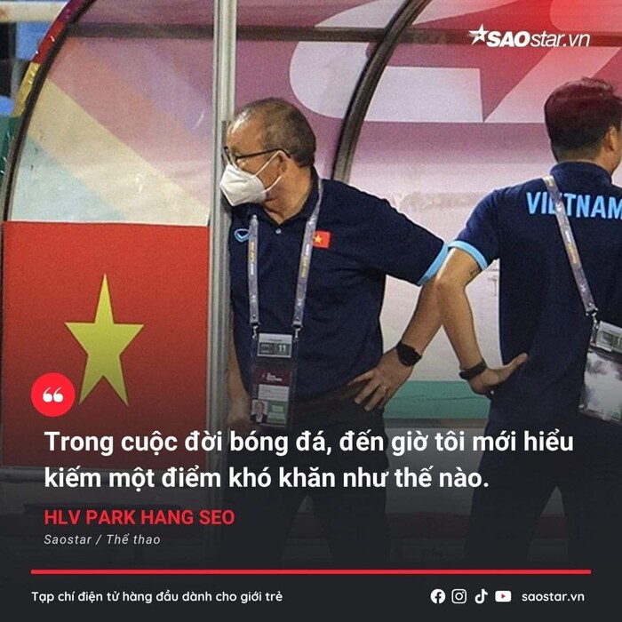 Ông Park: 'Trong cuộc đời bóng đá, đến giờ tôi mới hiểu kiếm một điểm khó khăn như thế nào' Ảnh 2