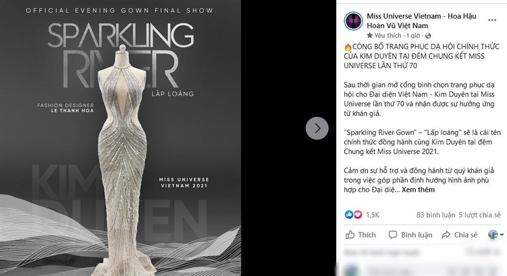 Kim Duyên công bố đầm dạ hội diện chung kết Miss Universe-4