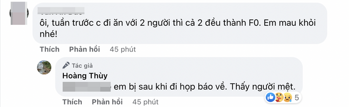 Á hậu Hoàng Thùy dương tính với Covid-19, nghi bị lây nhiễm từ họp báo Hoa hậu Hoàn vũ Việt Nam 2022 Ảnh 3