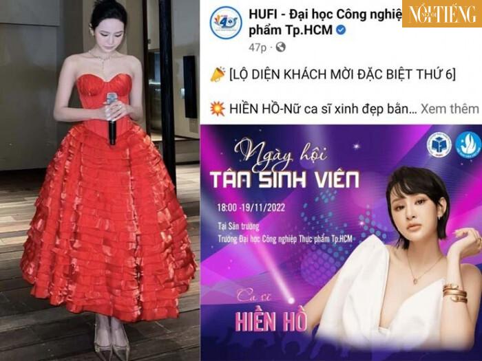 Hiền Hồ bị trường đại học hủy show phút chót vì phản ứng dữ dội của sinh viên Ảnh 1