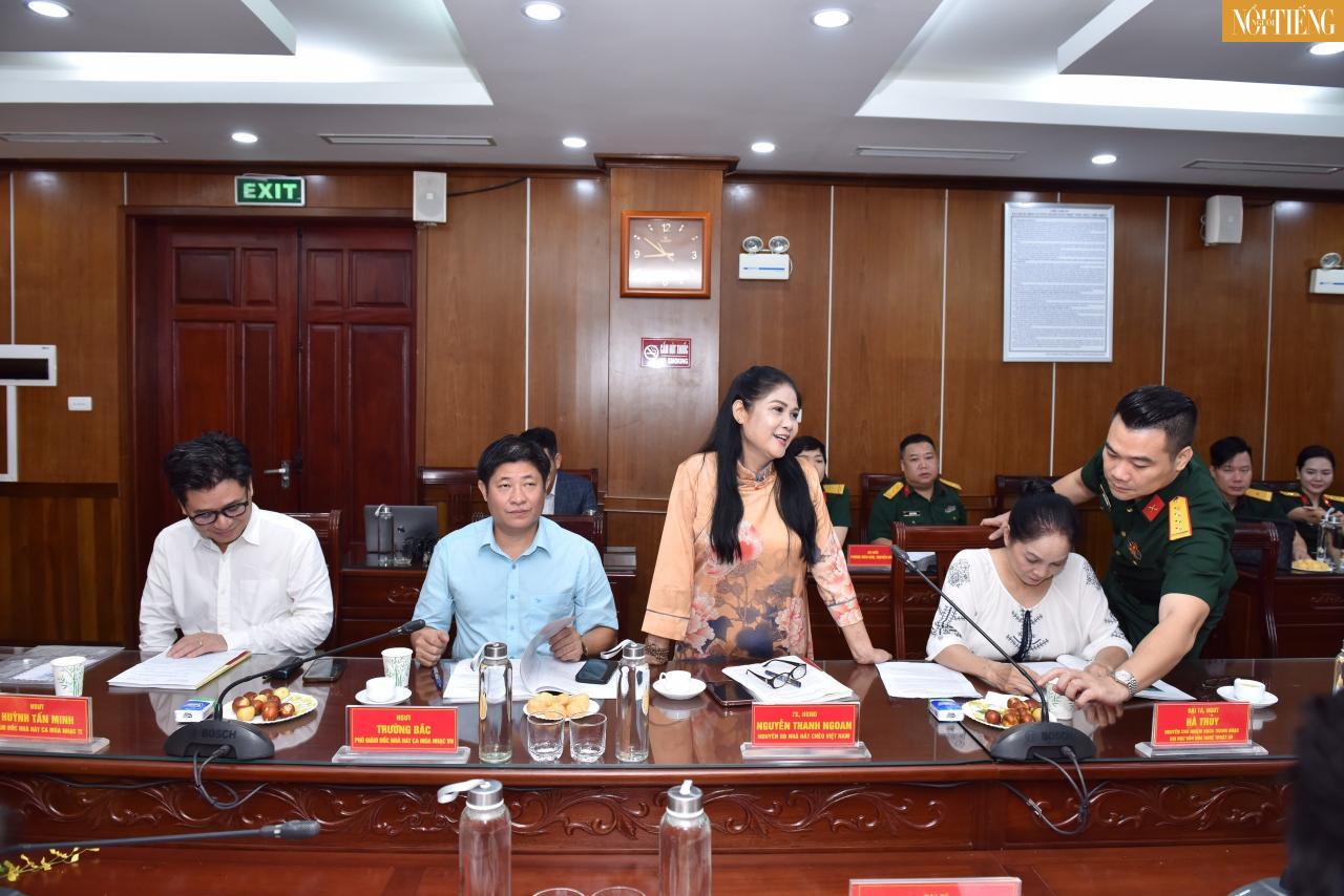 TS, NSND Nguyễn Thị Thanh Ngoan phát biểu tại Hội thảo