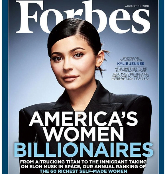 Forbes cáo buộc tỉ phú trẻ nhất thế giới - siêu mẫu Kylie Jenner dối trá tài sản - Ảnh 1.