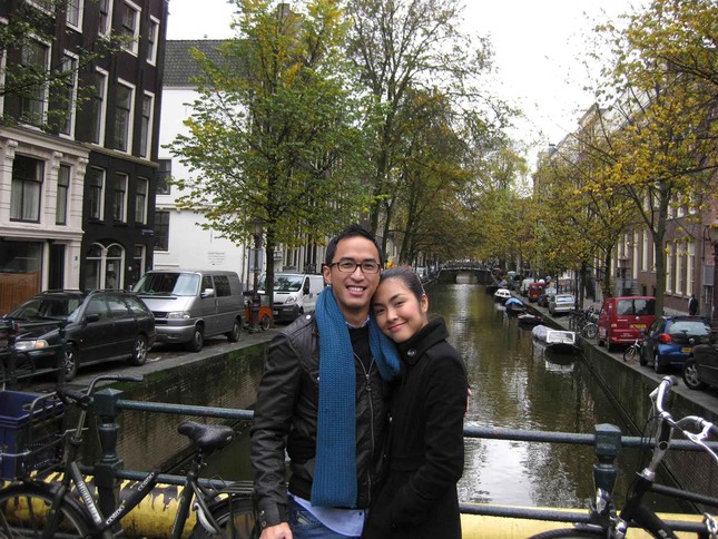 Kỉ niệm 12 năm hạnh phúc bên nhau, Tăng Thanh Hà khoe ảnh thuở hẹn hò Louis Nguyễn ảnh 2