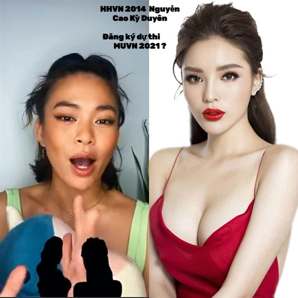Lộ bằng chứng Kỳ Duyên thi Hoa hậu Hoàn vũ Việt Nam 2021?-3