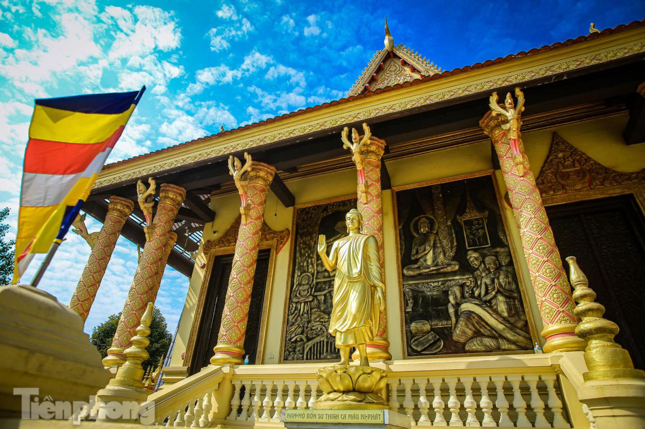 Khám phá vẻ đẹp kiến trúc của ngôi chùa Khmer tại Hà Nội ảnh 15