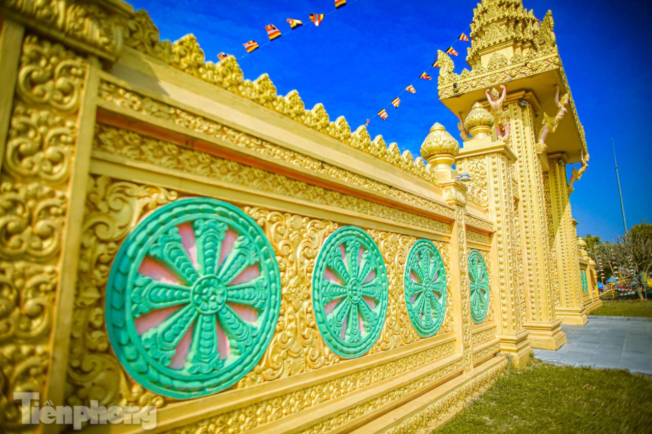 Khám phá vẻ đẹp kiến trúc của ngôi chùa Khmer tại Hà Nội ảnh 13