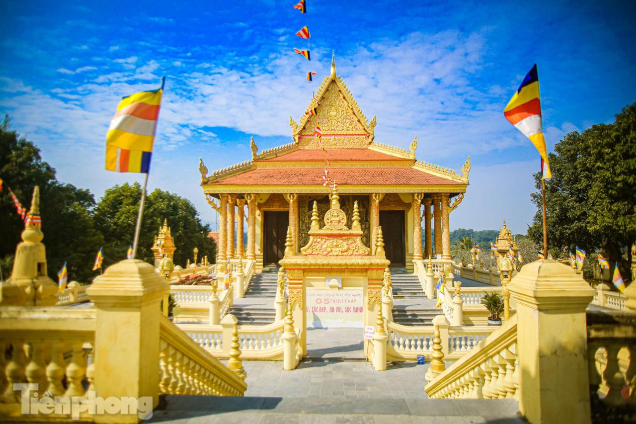 Khám phá vẻ đẹp kiến trúc của ngôi chùa Khmer tại Hà Nội ảnh 3
