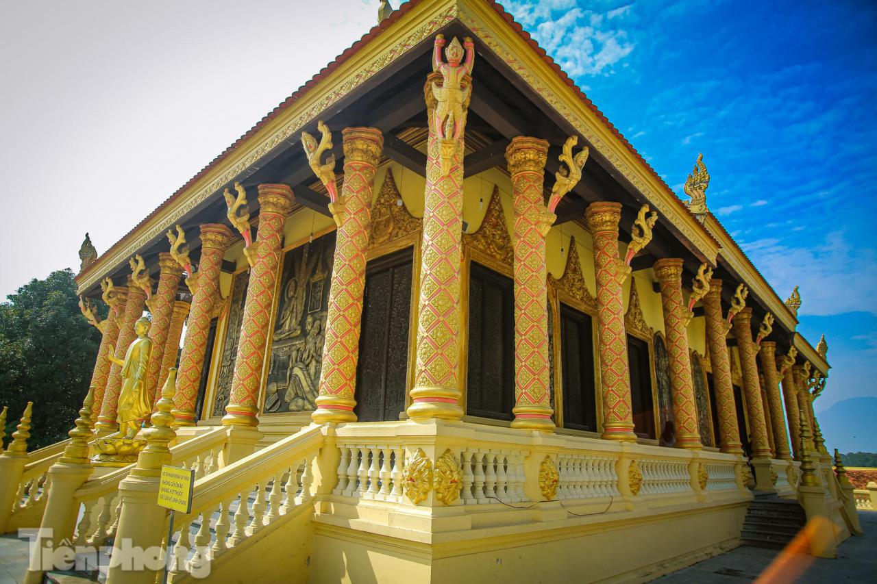 Khám phá vẻ đẹp kiến trúc của ngôi chùa Khmer tại Hà Nội ảnh 4