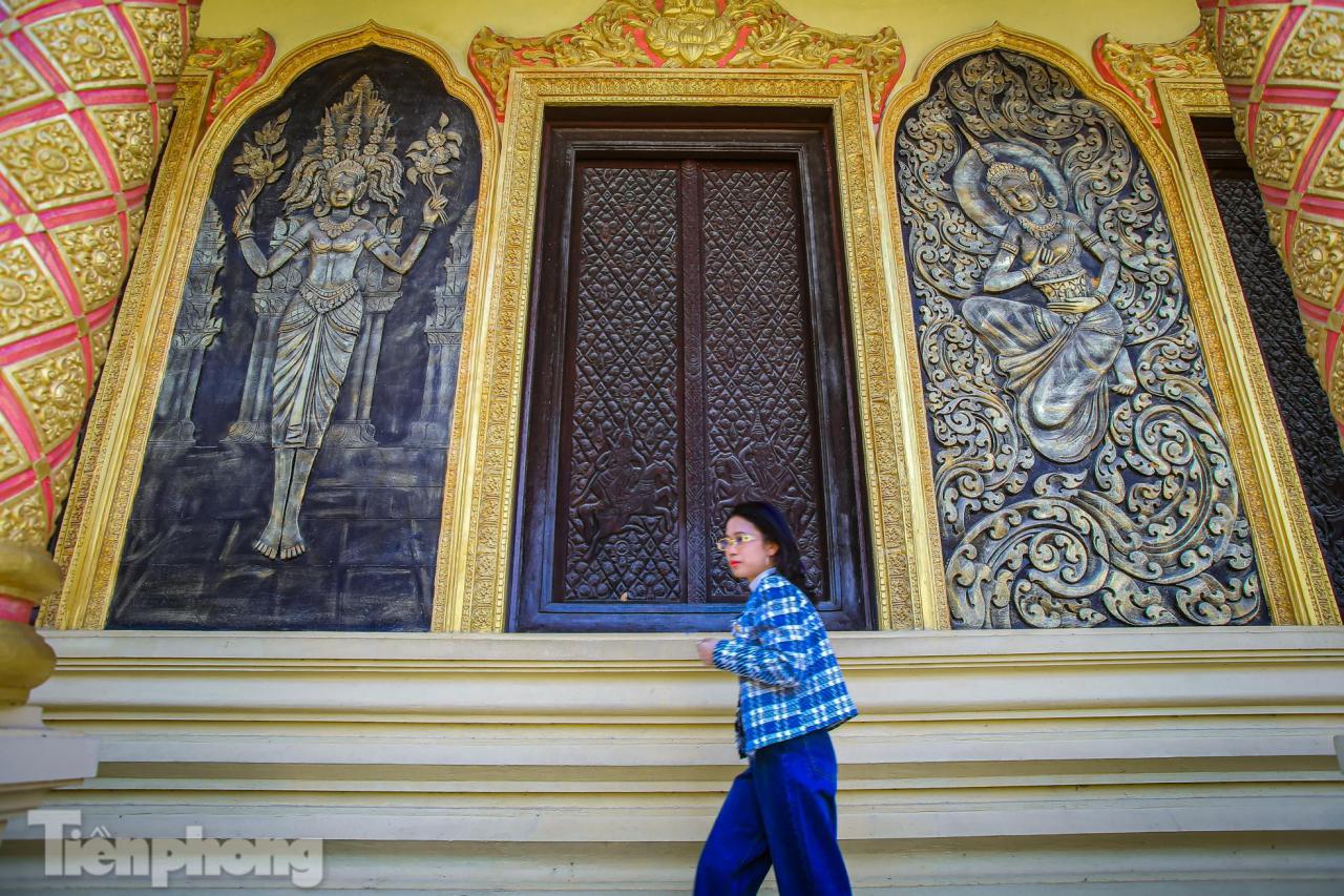 Khám phá vẻ đẹp kiến trúc của ngôi chùa Khmer tại Hà Nội ảnh 6
