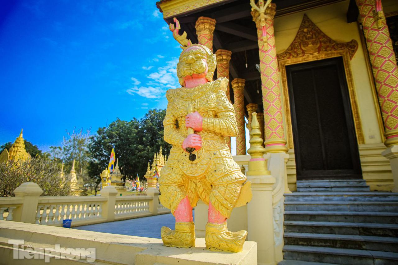 Khám phá vẻ đẹp kiến trúc của ngôi chùa Khmer tại Hà Nội ảnh 7