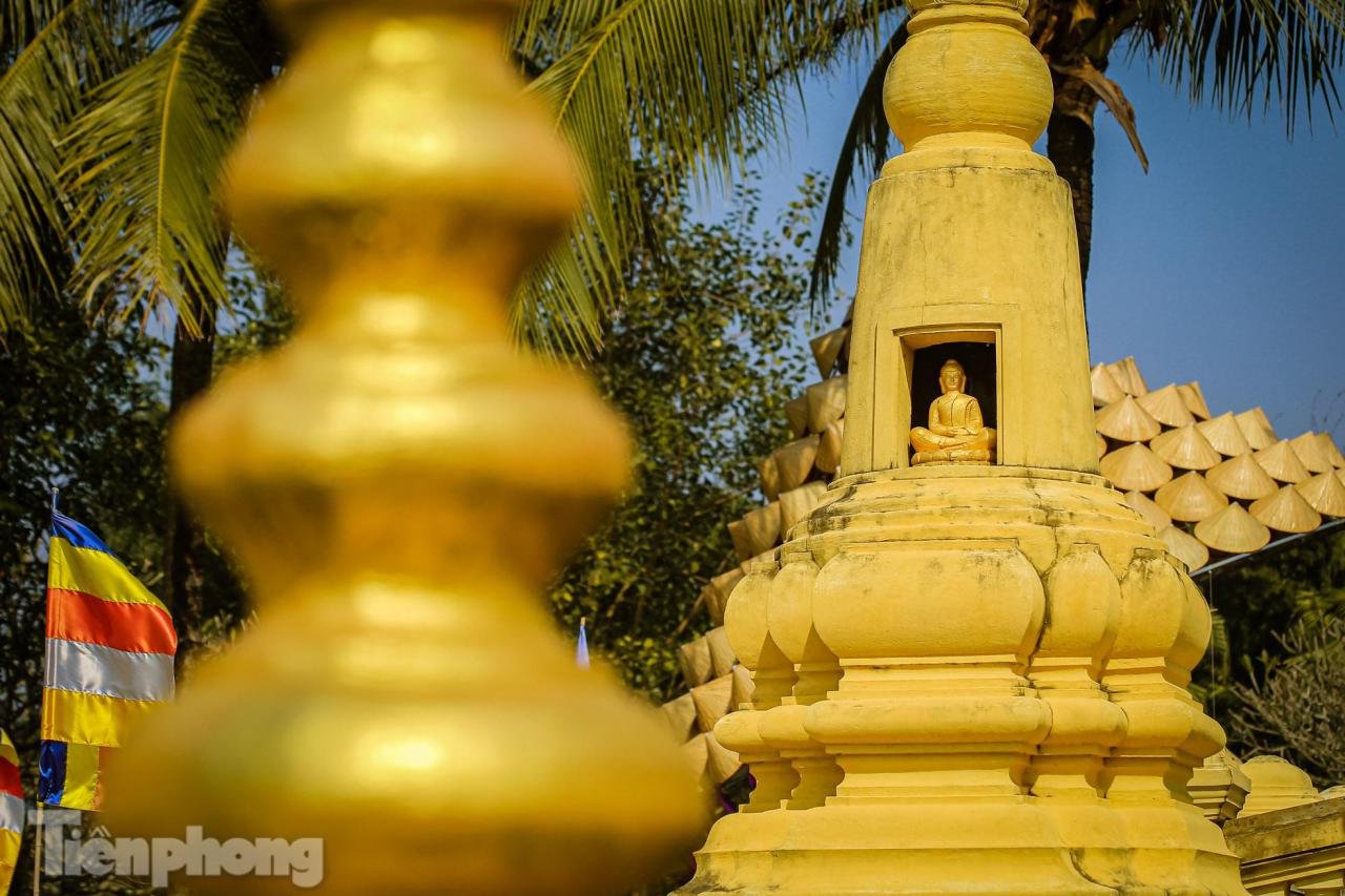 Khám phá vẻ đẹp kiến trúc của ngôi chùa Khmer tại Hà Nội ảnh 9