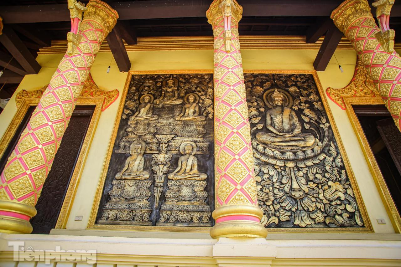 Khám phá vẻ đẹp kiến trúc của ngôi chùa Khmer tại Hà Nội ảnh 10