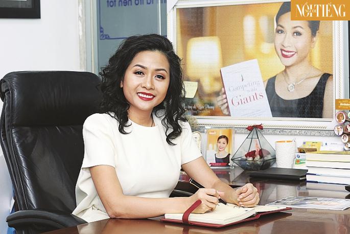 Bà Trần Uyên Phương vừa thông báo đã bán hơn 4,1 triệu cổ phiếu Tập đoàn Yeah1. Ảnh THP.