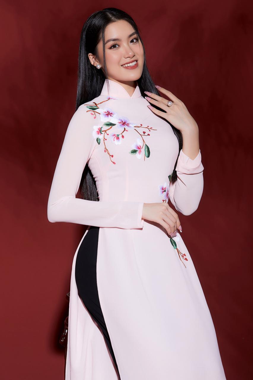 Văn hoá - Hoa hậu Việt Nam 2022: Top 35 khoe sắc trong bộ ảnh áo dài (Hình 4).