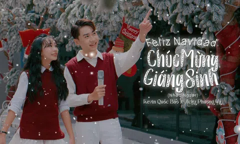 Kevin Quốc Bảo trở lại âm nhạc trong MV “Feliz Navidad – Chúc mừng Giáng sinh” song ca cùng Vicky Phương Vy