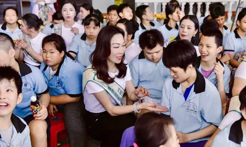 Lại Thị Thu Hà – Tân Hoa Hậu Với Trái Tim Nhân Ái: Nụ Cười Trẻ Khuyết Tật Là Ánh Sáng Diệu Kỳ