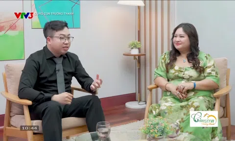 Mentor Robert Tuấn đồng hành cùng Chương trình CÙNG CON TRƯỞNG THÀNH của VTV