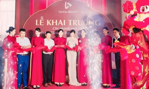 DOANH NHÂN LINDA TRƯƠNG TIẾP TỤC KHAI TRƯƠNG VĂN PHÒNG CHI NHÁNH HAZAL BEAUTY NGHỆ AN