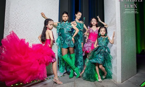 “Nàng bướm hồng” Đào Diễm Châu tỏa sáng trong khu vườn Butterfly Eden