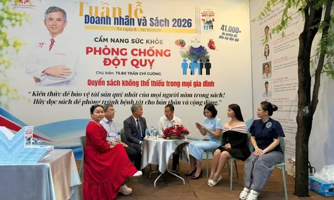 Hoa hậu – MC Bảo Trâm lan tỏa thông điệp chủ động phòng ngừa đột quỵ từ sách