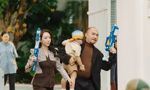 Hạo khang làm “con trai” của Thu Trang – Tiến Luật