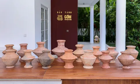 Triển lãm Báu vật từ cội nguồn ở Bảo tàng Gốm thời dựng nước