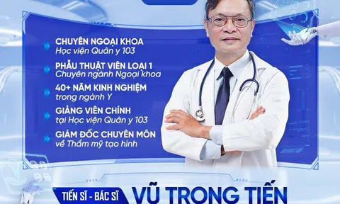 Tiến sĩ, Bác sĩ Vũ Trọng Tiến -  Tiên phong thẩm mỹ vùng kín an toàn