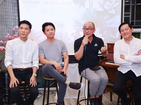 “Áo dài Việt – Hội tụ và lan tỏa” – NTK Trung Đinh muốn chiếc áo dài sống mãi trong tim người Việt Nam.