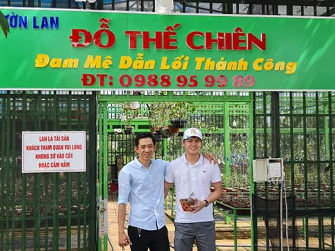 Đỗ Thế Chiên: ‘Lan đột biến hiếm nên giá trị tiền tỷ là bình thường’