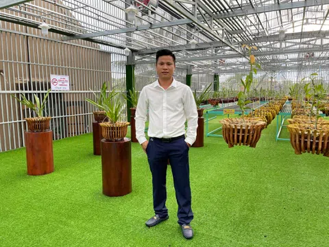 Nguyễn Diên Trung: Chàng trai Bình Phước sở hữu vườn lan vạn người mê