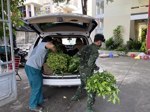 Trao gửi yêu thương, nồng thắm nghĩa tình quân dân phường 6, quận Gò Vấp