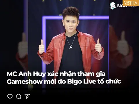 Anh Huy (Qúy ông Tia Chớp) trở thành MC gameshow mới do Bigo Live  tổ chức