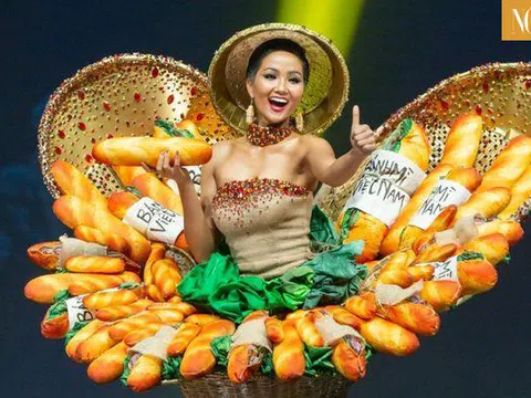 Quảng bá ẩm thực Việt qua trang phục dân tộc ở Miss Universe