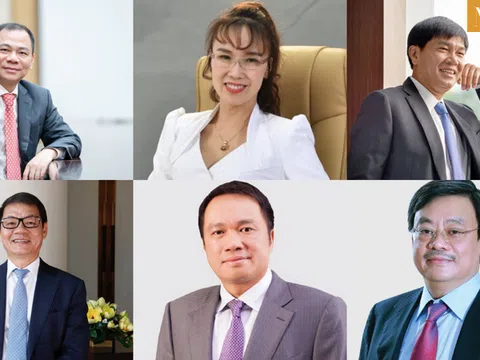 Top 6 tỷ phú Việt bỏ túi thêm gần 3 tỷ USD trong năm 2021 bất chấp dịch