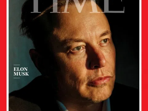 Tỉ phú Elon Musk được tạp chí Time chọn là Nhân vật của năm