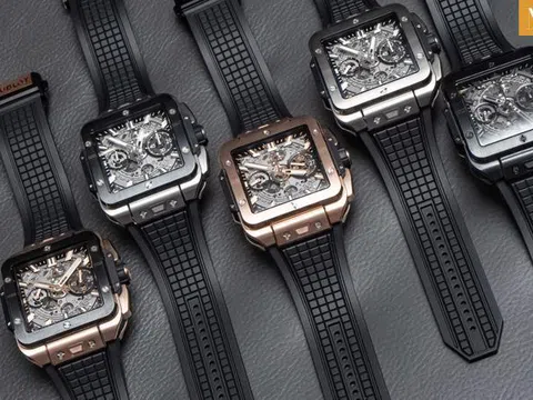 5 mẫu đồng hồ mặt vuông Square Bang Unico: sự khởi đầu mới của Hublot