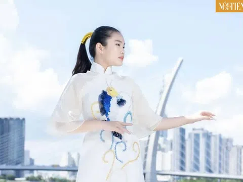 Model Kids Khánh Linh sở hữu vẻ đẹp dịu dàng, sang chảnh, “gây bão” MXH với những đường catwalk “thần sầu”