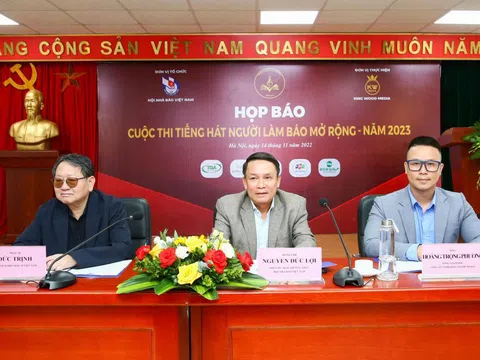 King Wood Media vinh dự đồng hành cùng cuộc thi "Tiếng hát Người làm báo mở rộng năm 2023"