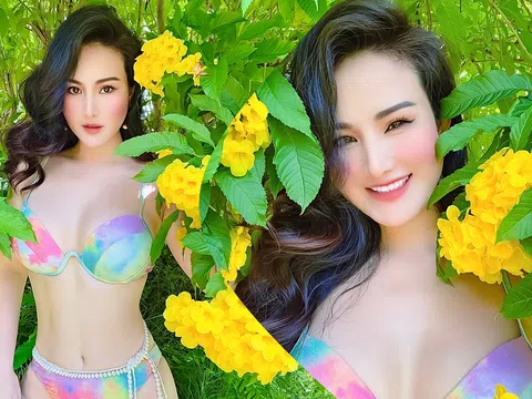 Á hậu Phước Phạm - Bà trùm bikini hóa nàng thơ xinh đẹp cùng thiên nhiên Đảo Ngọc