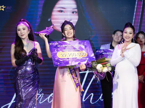 Cuộc thi "MCA SINCERE STAR" 2023 của MC ACADEMY chính thức gọi tên quán quân Nguyễn Hảo Thơm