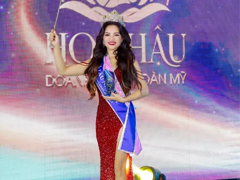 Doanh nhân Đỗ Đặng Khê Thủy nhận danh hiệu Hoa hậu Nhân ái của Hoa hậu Doanh nhân Hoàn Mỹ 2024