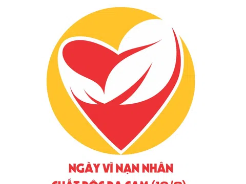 LOGO “NGÀY VÌ NẠN NHÂN CHẤT ĐỘC DA CAM (10/8): Sức mạnh của nghệ thuật