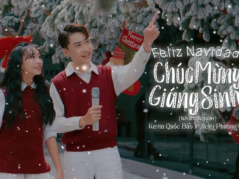 Kevin Quốc Bảo trở lại âm nhạc trong MV “Feliz Navidad – Chúc mừng Giáng sinh” song ca cùng Vicky Phương Vy