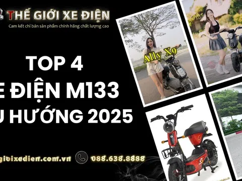 4 Mẫu Xe Đạp Điện Thời Thượng Năm 2025