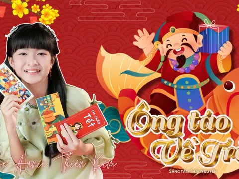 "Ông Táo Về Trời" - ca khúc đậm tết cổ truyền của nhạc sĩ Thái Nguyên qua giọng ca Annie Thiên Kim