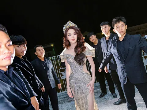 Vũ Xuân Mai – Á hậu quyền lực với thần thái cuốn hút trong đêm chung kết Hoa hậu Doanh nhân Siêu Quốc Gia 2025