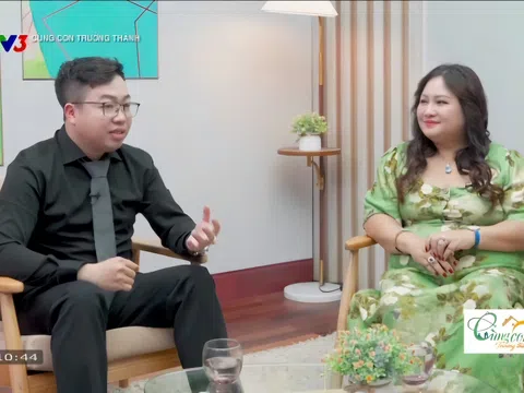 Mentor Robert Tuấn đồng hành cùng Chương trình CÙNG CON TRƯỞNG THÀNH của VTV