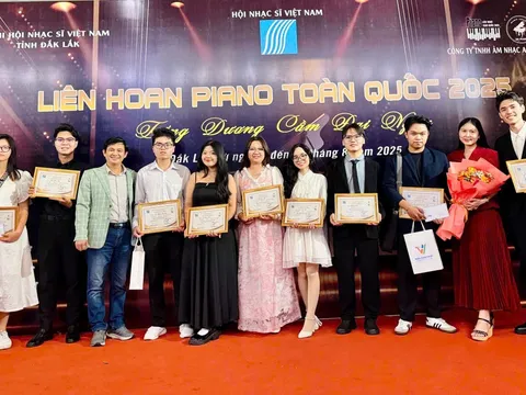Khoa Nghệ thuật Trường Đại học Văn Hiến: Điểm sáng tại Liên hoan Piano Toàn quốc 2025