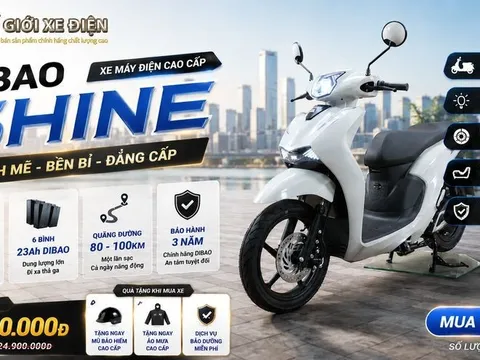 Dibao Shine – Thiết Kế Chuẩn Phong Cách SH Hiện Đại
